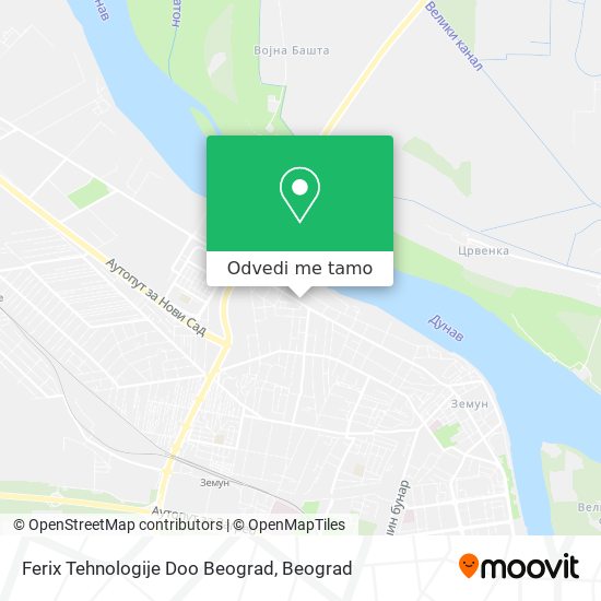 Ferix Tehnologije Doo Beograd mapa