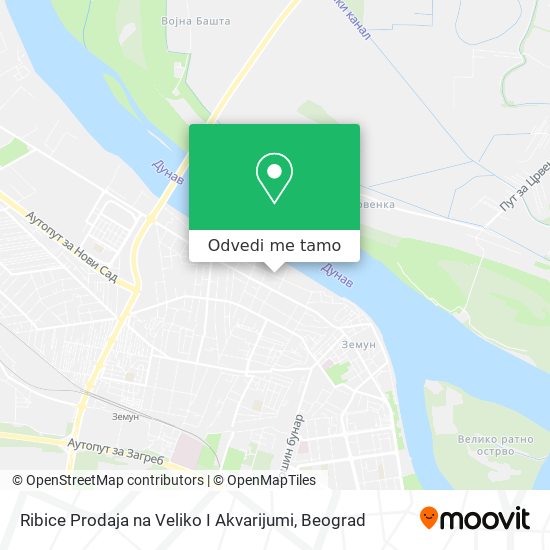 Ribice Prodaja na Veliko I Akvarijumi mapa