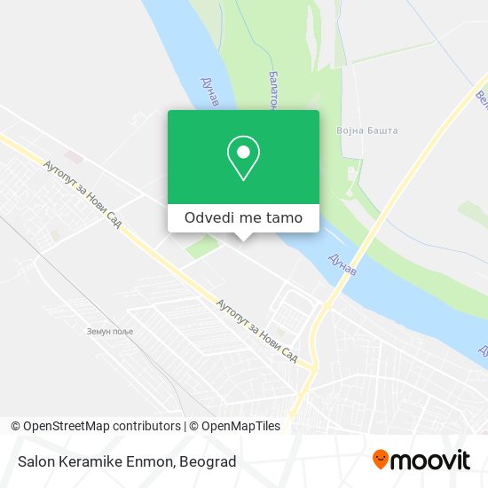 Salon Keramike Enmon mapa