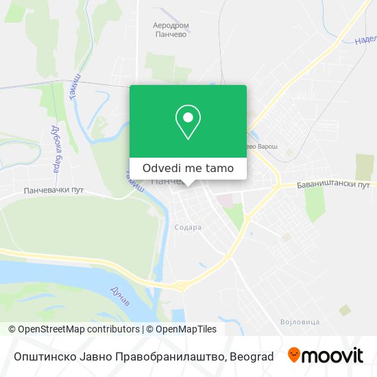 Општинско Јавно Правобранилаштво mapa