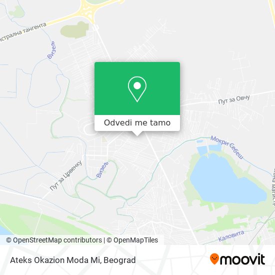 Ateks Okazion Moda Mi mapa