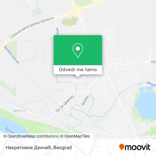 Некретнине Денчић mapa