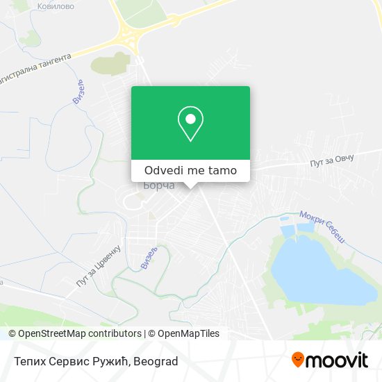 Тепих Сервис Ружић mapa