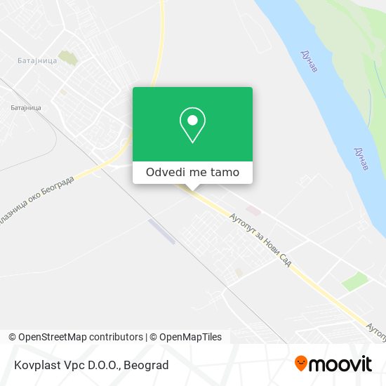 Kovplast Vpc D.O.O. mapa