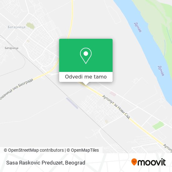 Sasa Raskovic Preduzet mapa