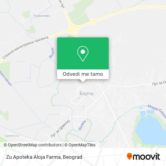 Zu Apoteka Aloja Farma mapa