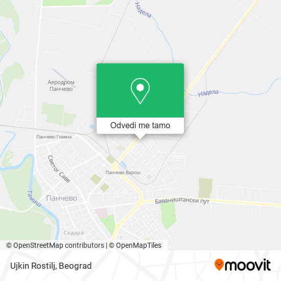 Ujkin Rostilj mapa