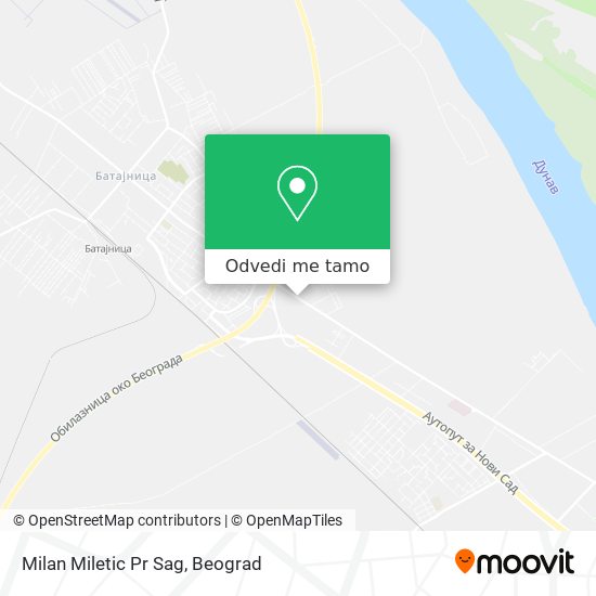 Milan Miletic Pr Sag mapa