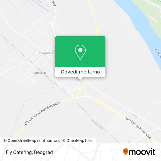 Fly Catering mapa