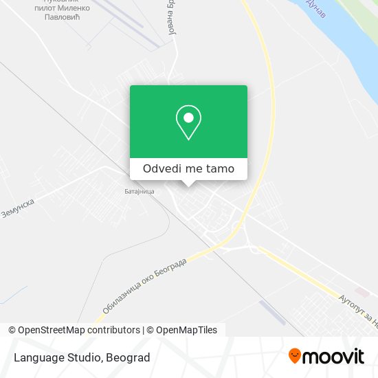 Language Studio mapa