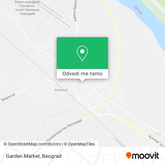 Garden Market mapa