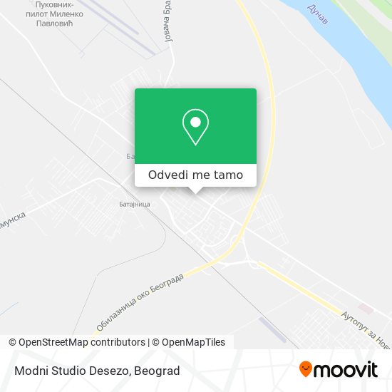 Modni Studio Desezo mapa