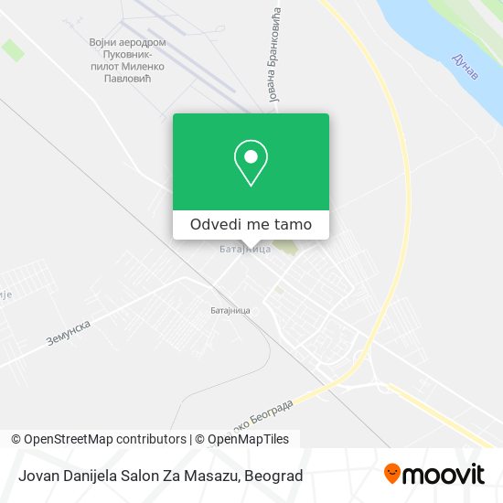 Jovan Danijela Salon Za Masazu mapa