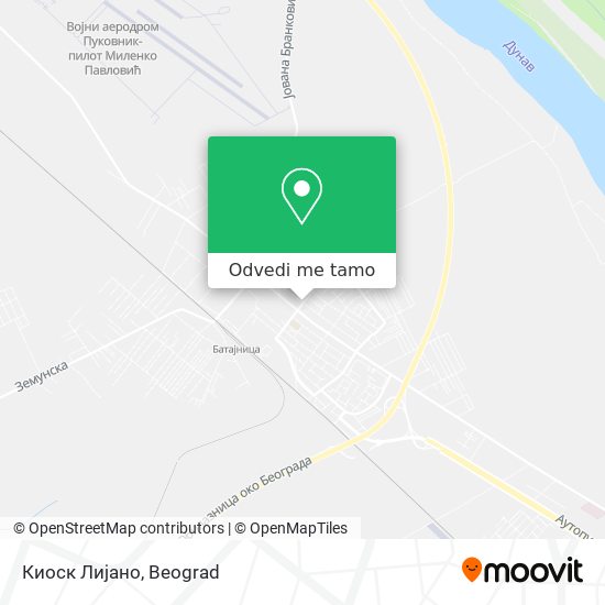 Киоск Лијано mapa