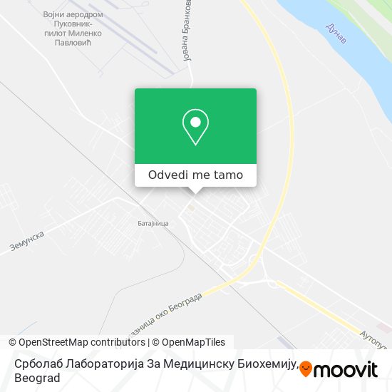 Срболаб Лабораторија За Медицинску Биохемију mapa