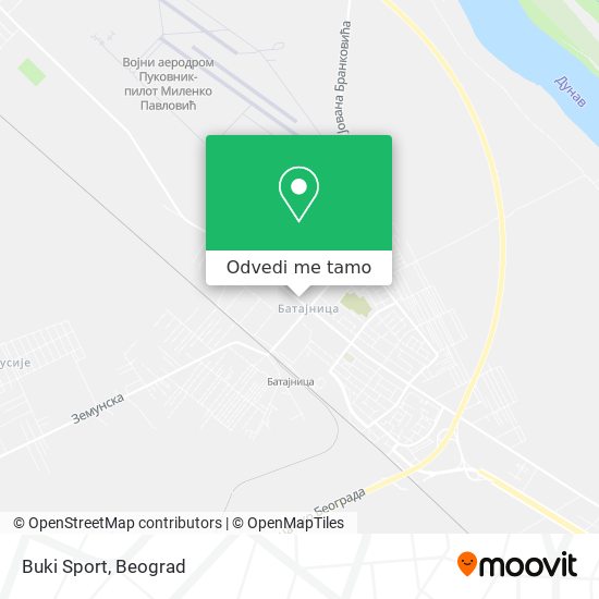 Buki Sport mapa