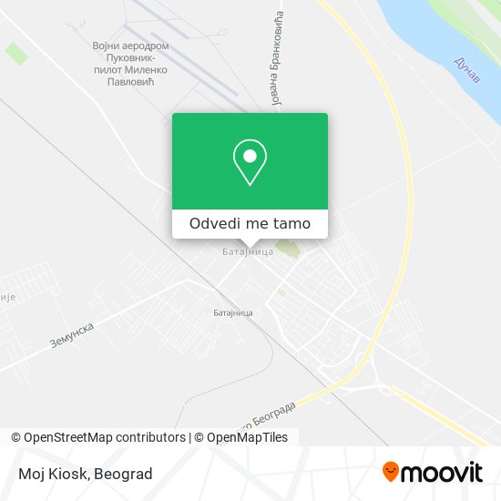 Moj Kiosk mapa