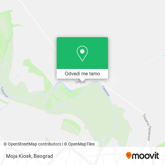 Moja Kiosk mapa