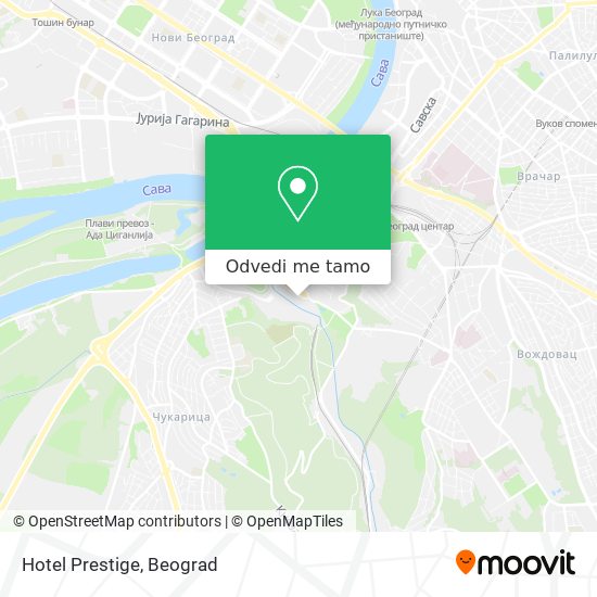 Hotel Prestige mapa