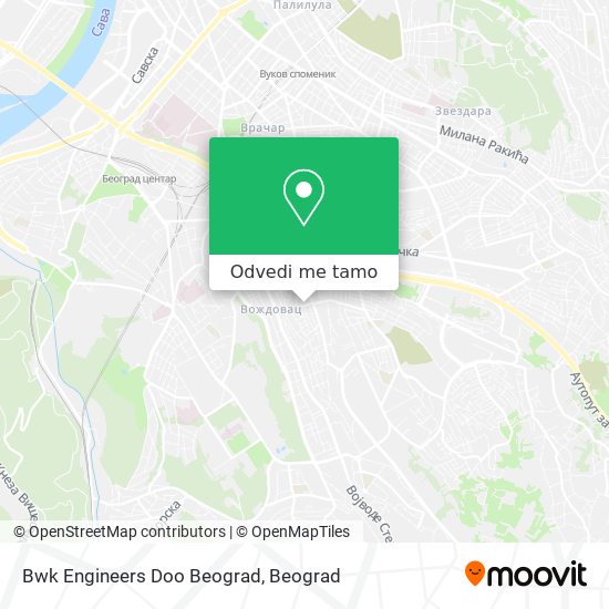 Bwk Engineers Doo Beograd mapa