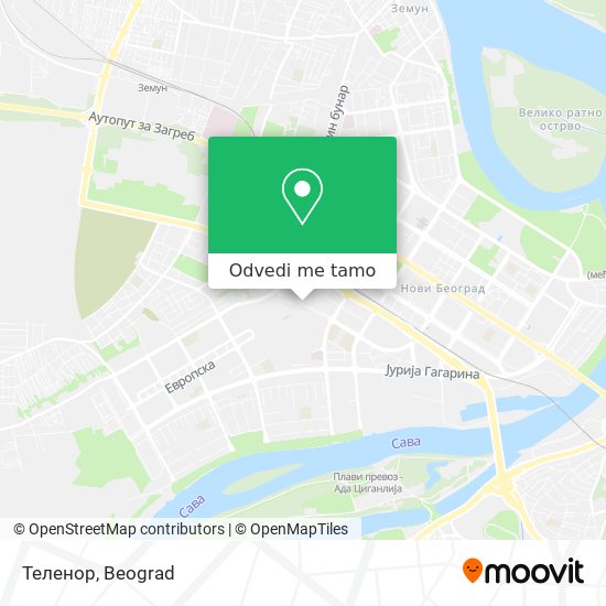 Теленор mapa