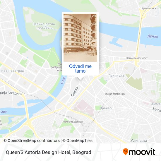 Queen’S Astoria Design Hotel mapa