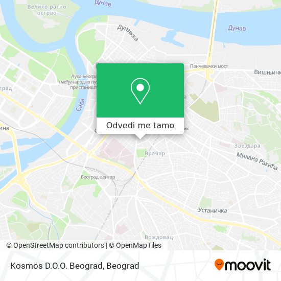 Kosmos D.O.O. Beograd mapa