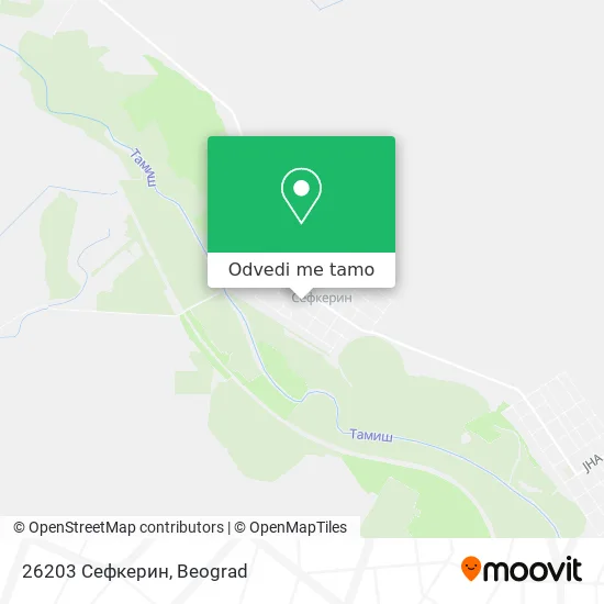 26203 Сефкерин mapa