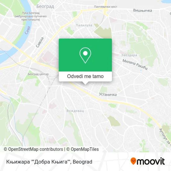 Књижара ""Добра Књига"" mapa