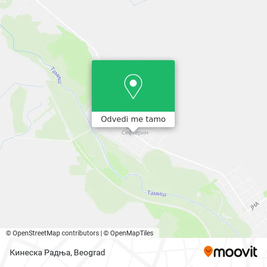Кинеска Радња mapa