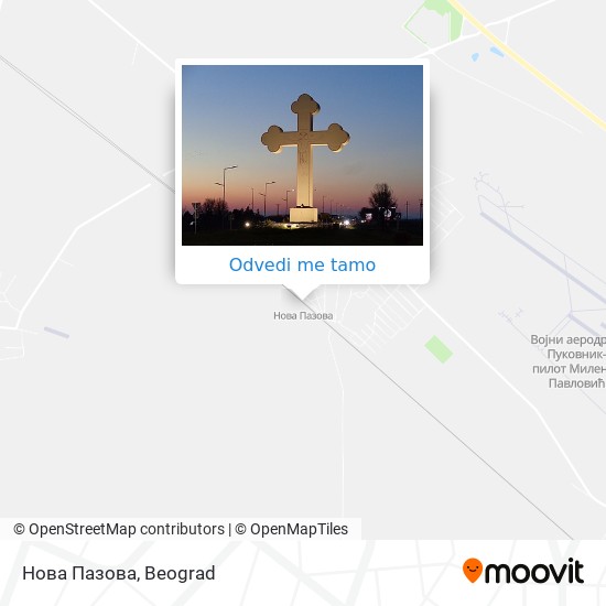 Нова Пазова mapa