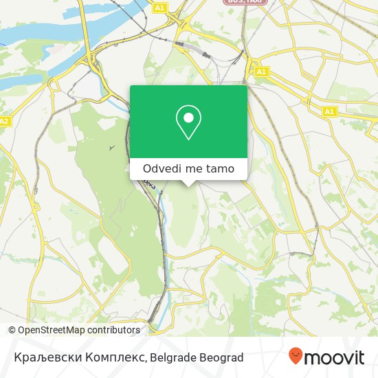 Краљевски Комплекс mapa