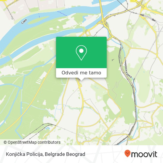 Konjička Policija mapa