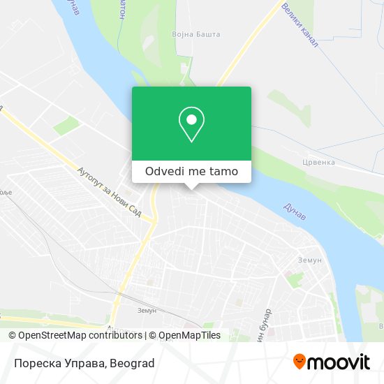 Пореска Управа mapa