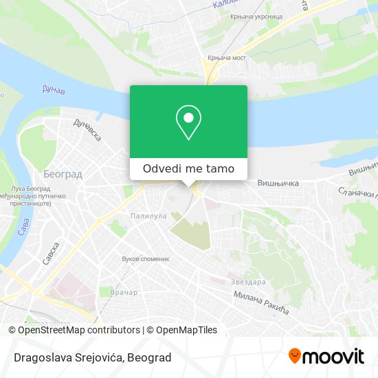 Dragoslava Srejovića mapa