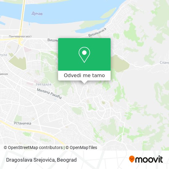 Dragoslava Srejovića mapa