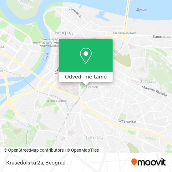 Krušedolska 2a mapa