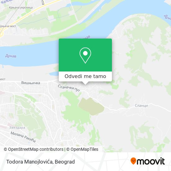 Todora Manojlovića mapa