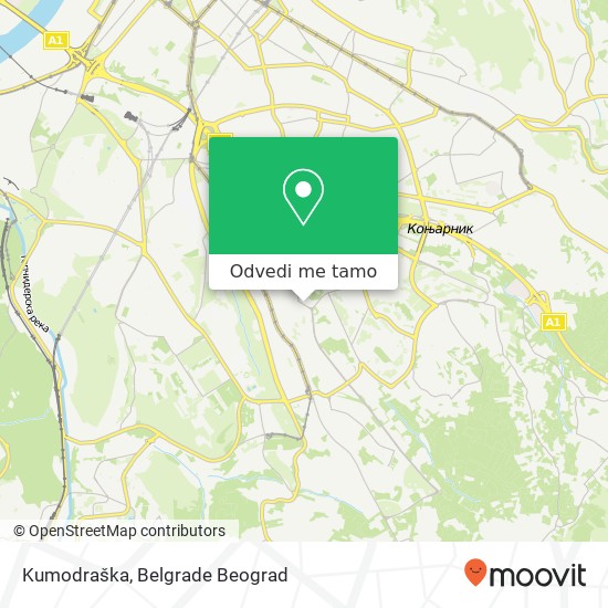 Kumodraška mapa