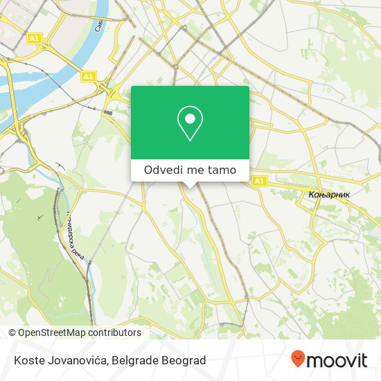 Koste Jovanovića mapa