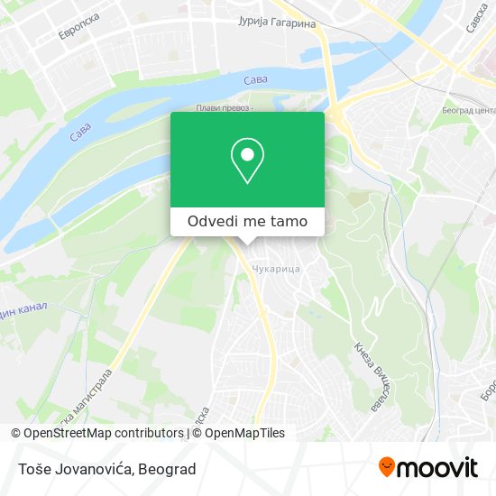 Toše Jovanovića mapa