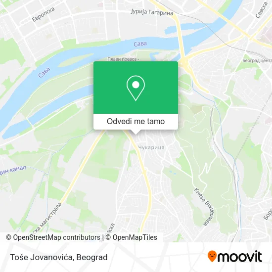 Toše Jovanovića mapa