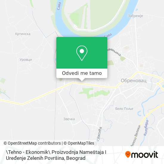 \Tehno - Ekonomik\ Proizvodnja Nameštaja I Uređenje Zelenih Površina mapa