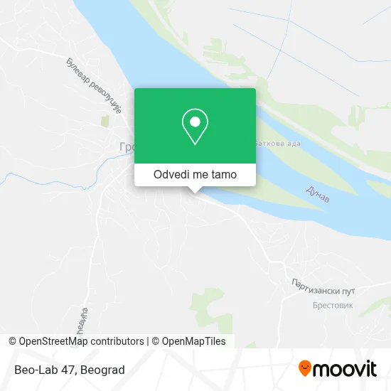Beo-Lab 47 mapa