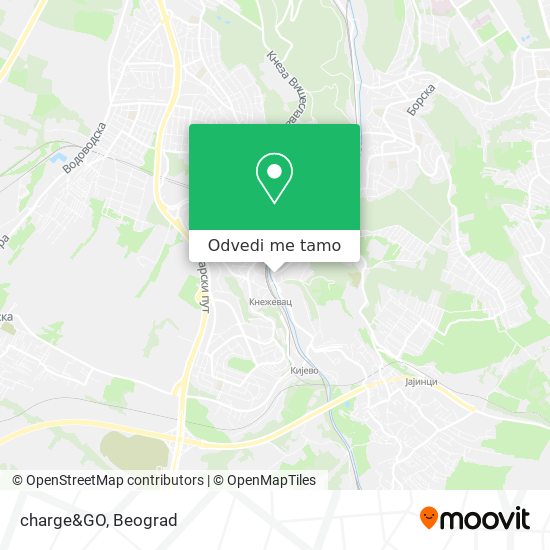 charge&GO mapa