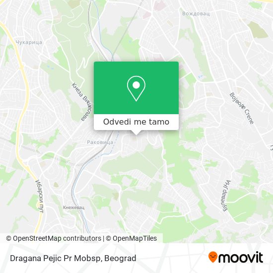 Dragana Pejic Pr Mobsp mapa