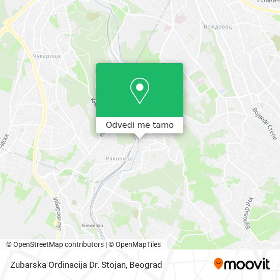 Zubarska Ordinacija Dr. Stojan mapa