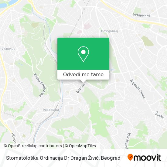 Stomatološka Ordinacija Dr Dragan Živić mapa