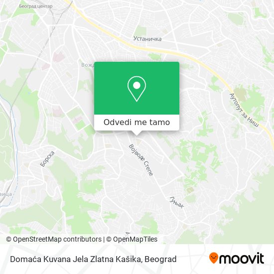 Domaća Kuvana Jela Zlatna Kašika mapa