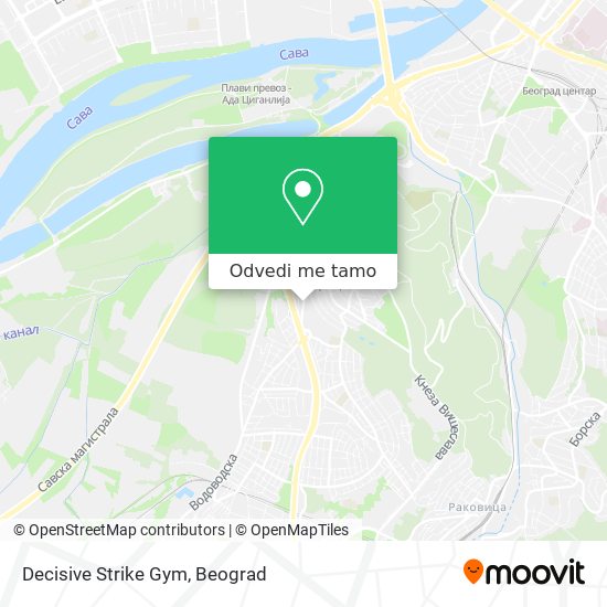 Decisive Strike Gym mapa